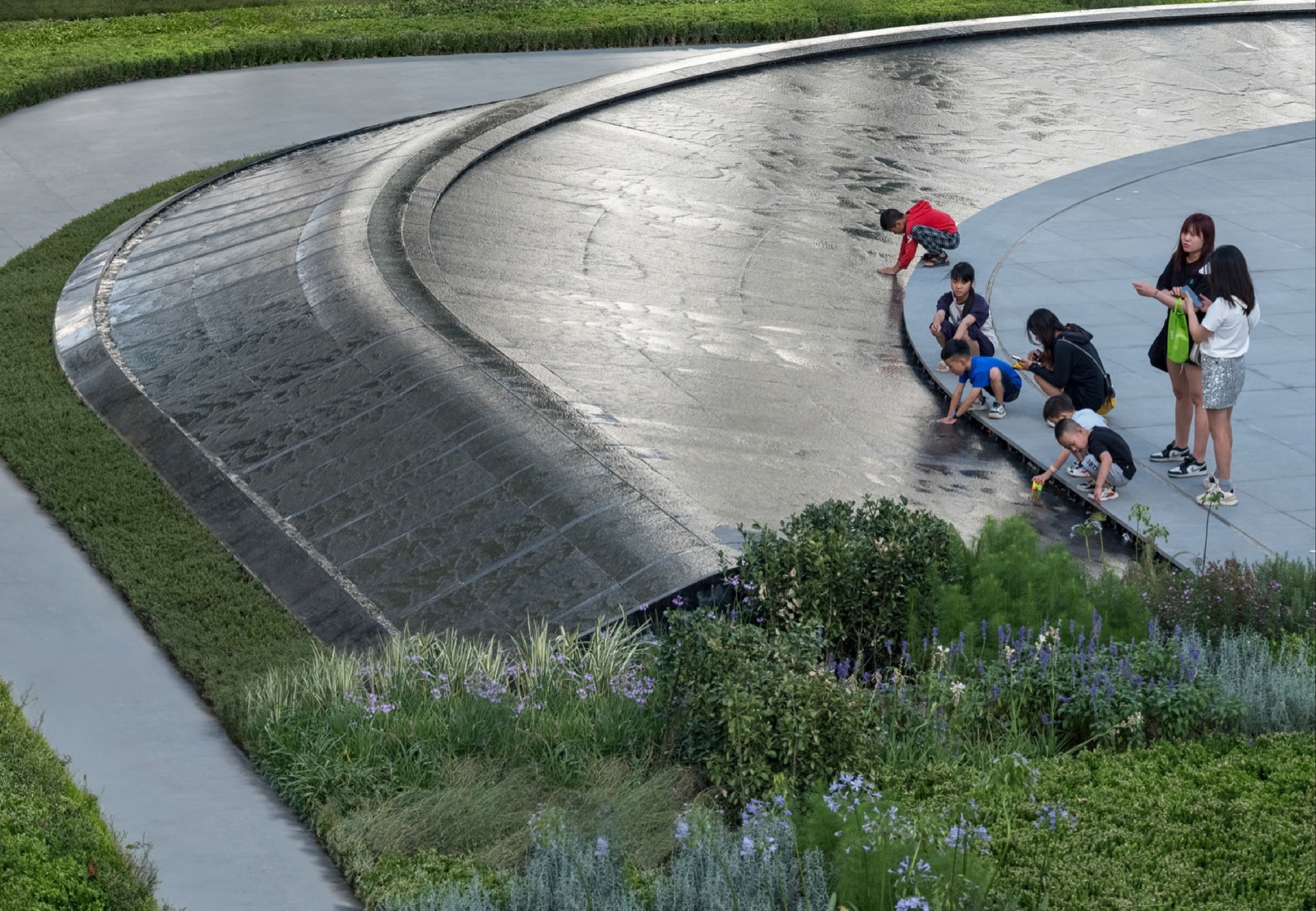 Interactive Children's Fountain